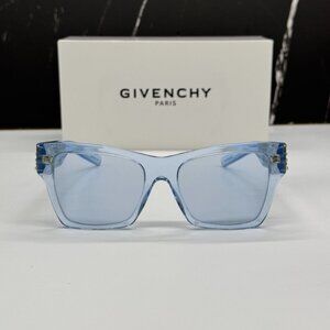 NEW GV40076I 84V GIVENCHY WOMEN SUNGLASSES BLUE EYEWEAR GIVENCHY